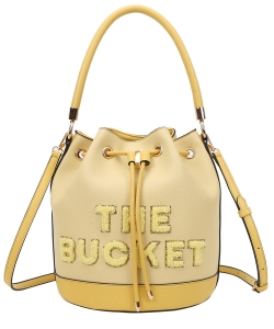 The Bucket Hobo Bag TB2-L9018 YELLOW